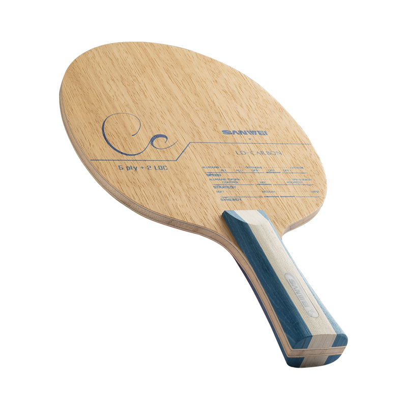 Table Tennis Custom Bat - 三威CCカーボン卓球ラケット ループ攻撃用ピンポンバットパドル