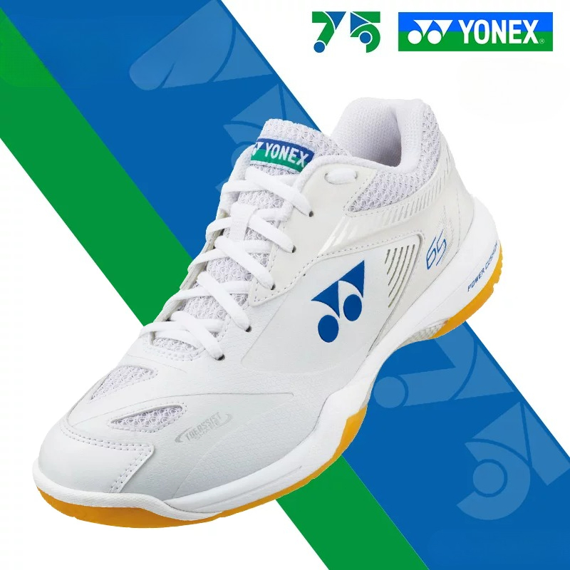 Table Tennis Yonex - YONEX パワークッション 75周年記念モデル プロフェッショナルバドミントンシューズ、衝撃吸収・滑り止めコートスニーカー テニスシューズ