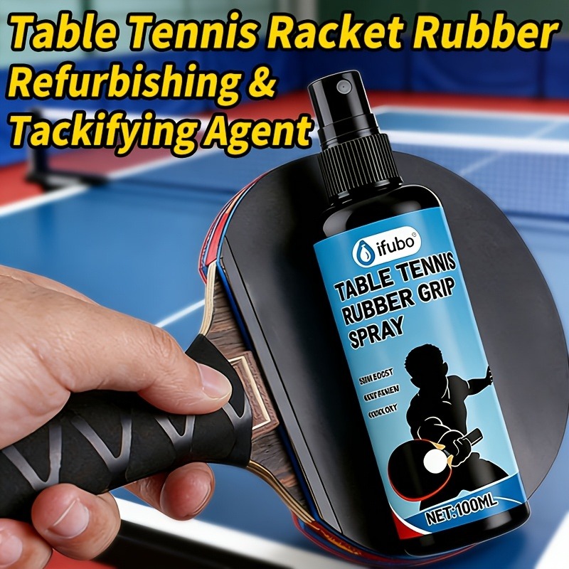 Table Tennis Grip Tape - 卓球ラケットラバーケアソリューション | 接着性を高める | グリップ力回復 静電気防止