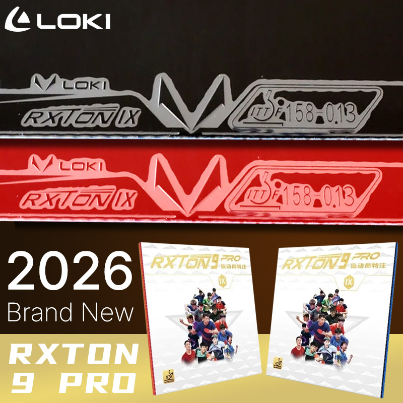 Table Tennis Loki - LOKI RXTON 9 PRO 卓球ラバー プロ選手専用