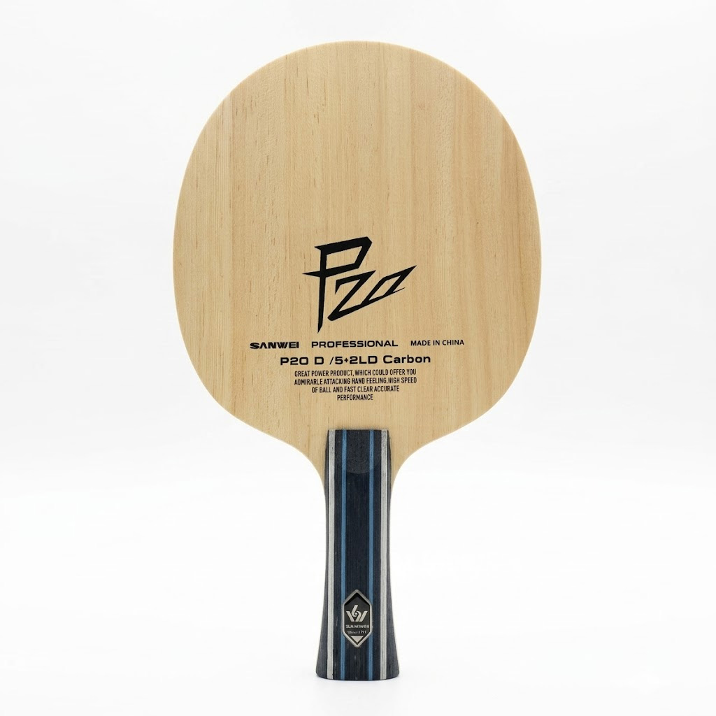 2026 新しい SANWEI P20 D カーボン卓球ブレ - Table Tennis Custom Bat のレビューと価格
