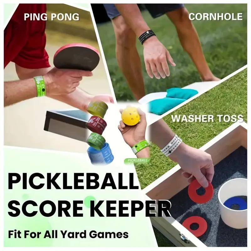 ピックルボール スコアキーパー リストバンド 4 個 クイッ - Table Tennis Venue のレビューと価格