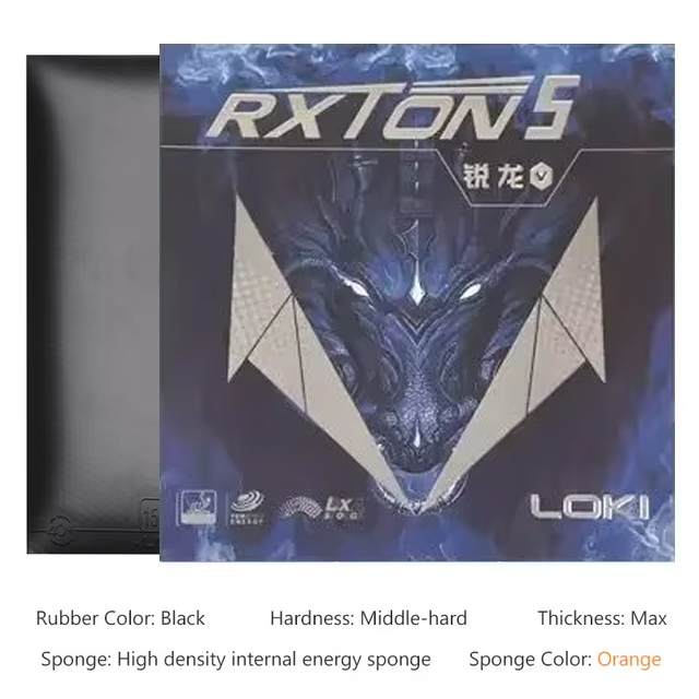 LOKI RXTON 1 3 5 7卓球ラバー スティッキー - Table Tennis Loki のレビューと価格