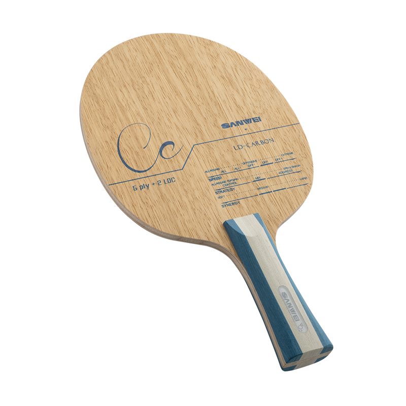 三威CCカーボン卓球ラケット ループ攻撃用ピンポンバットパド - Table Tennis Custom Bat のレビューと価格