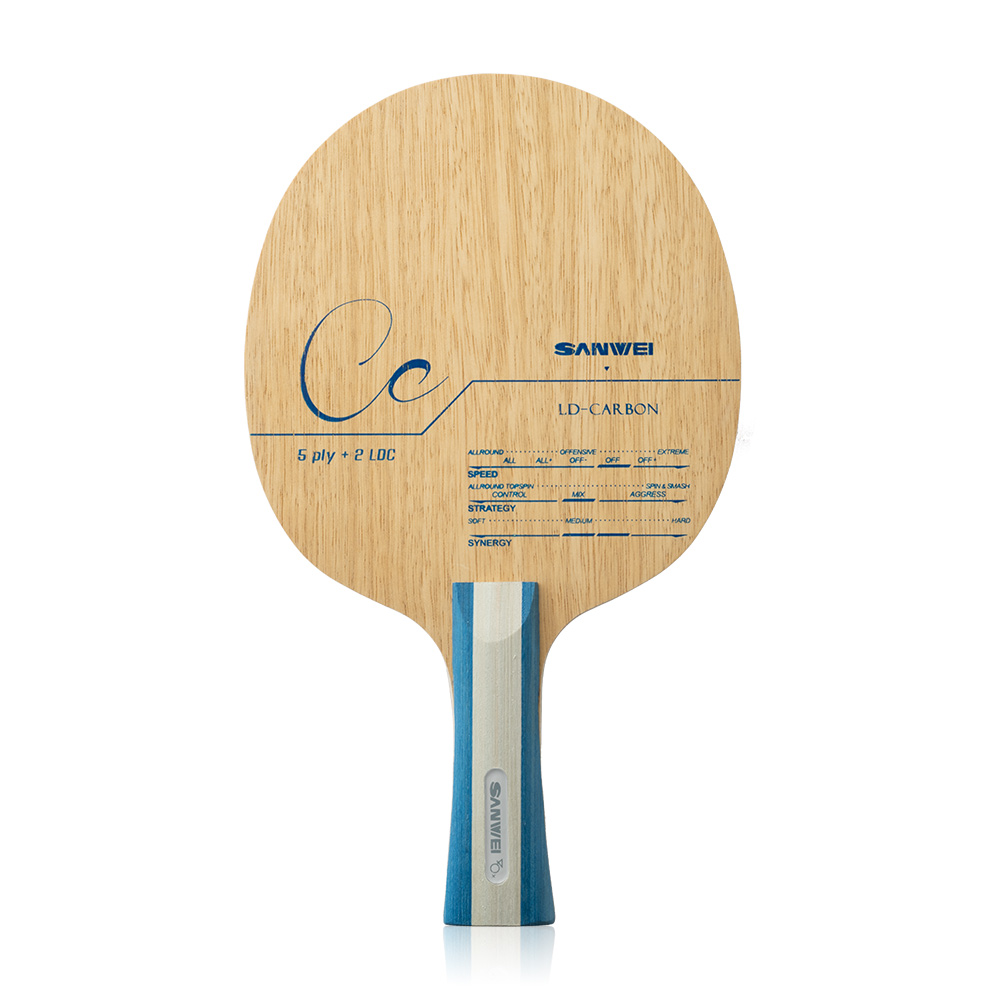 三威CCカーボン卓球ラケット ループ攻撃用ピンポンバットパド - Table Tennis Custom Bat のレビューと価格