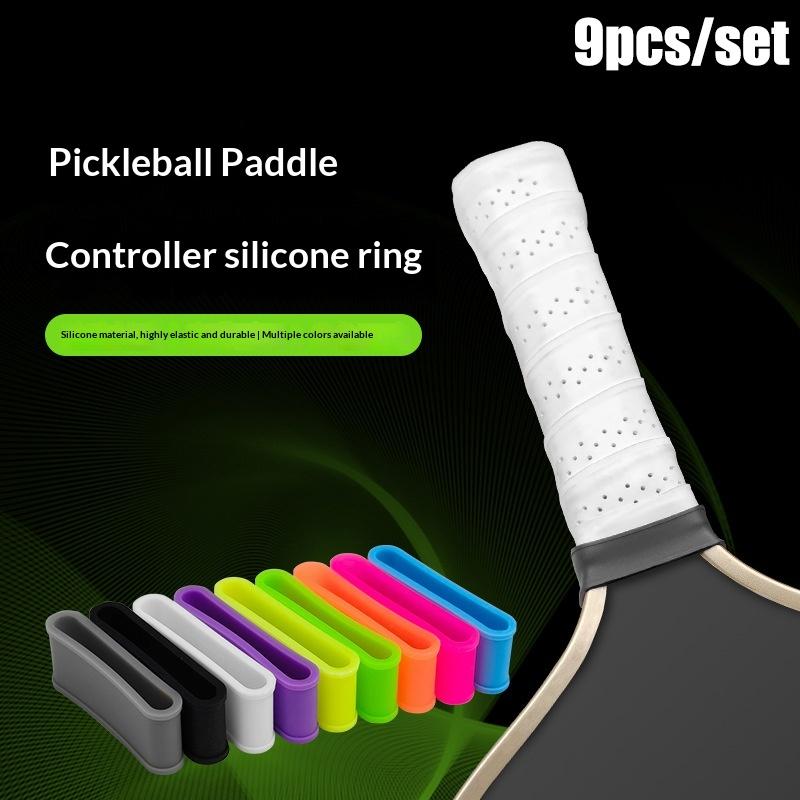 新しい9個セット ピックルボールパドルラケットグリップバンド - Table Tennis News のレビューと価格