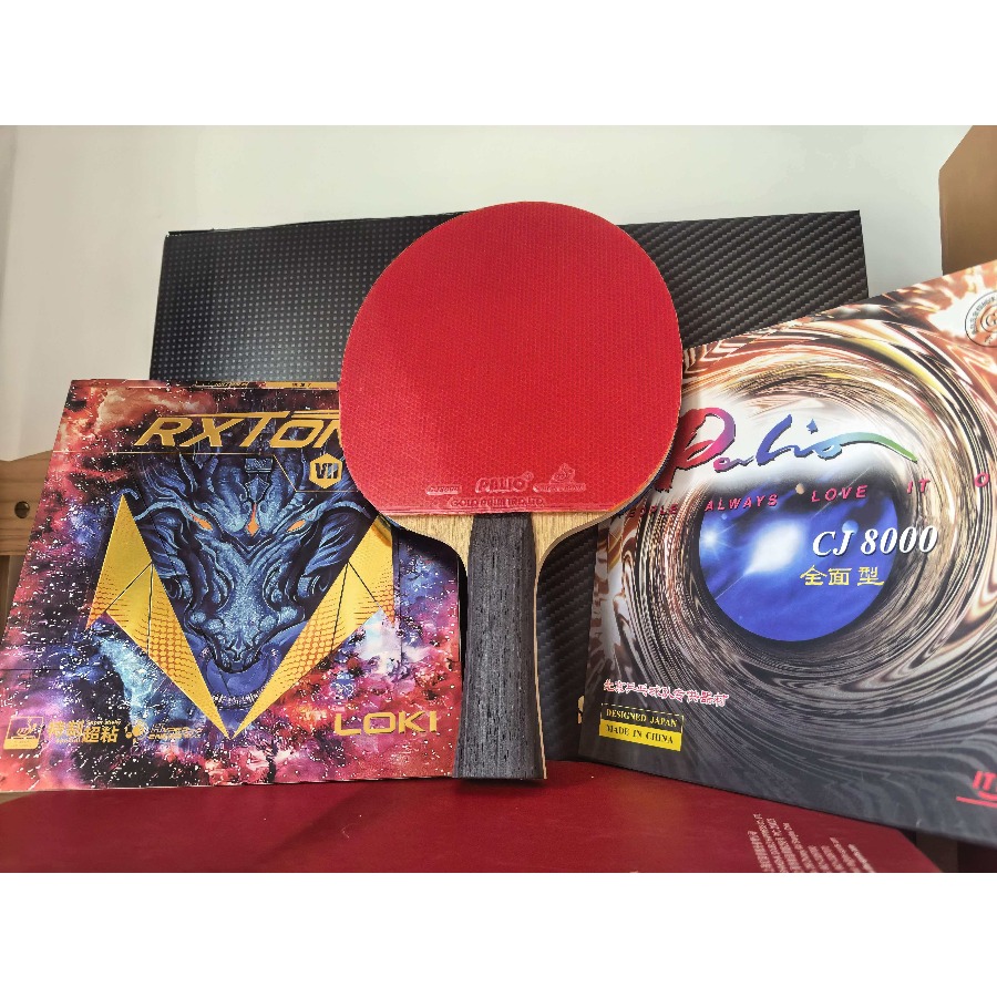 LOKI Kylin K6 カーボン卓球ブレード カスタム手 - Table Tennis Custom Bat のレビューと価格
