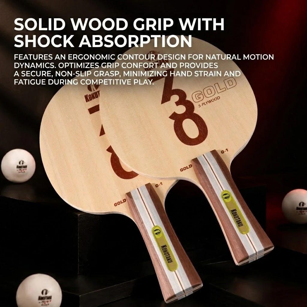 コクタク卓球ブレードFL 730 G1 5層木材/G2 5層 - Table Tennis Venue のレビューと価格