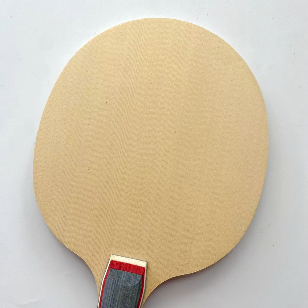 通常の攻撃用卓球ラケット、3枚合板、プリモラックカーボン、タ - Table Tennis Custom Bat のレビューと価格
