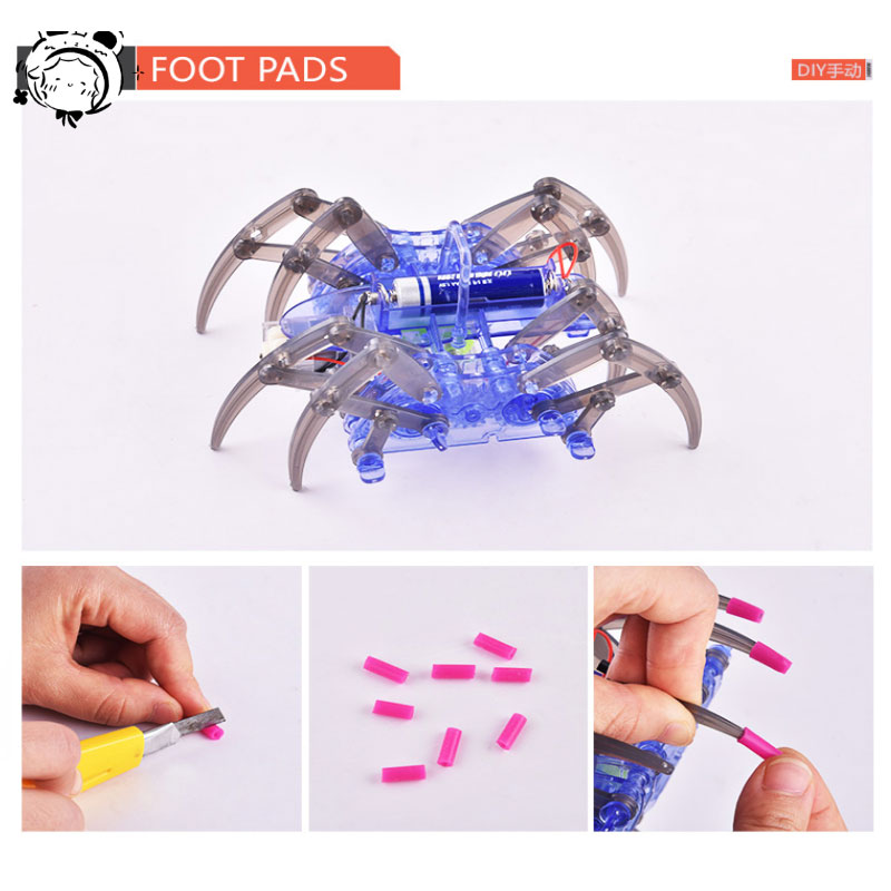 ホット販売新しい電動ロボットスパイダーおもちゃ DIY 教育 - Table Tennis News のレビューと価格