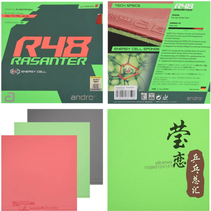 アンドロ・ラサンター R45 47 50 C45 48 卓球 - Table Tennis Venue のレビューと価格