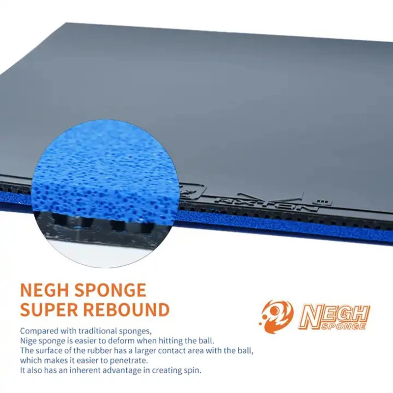 Loki-卓球のping pongラバー、高速攻撃のための黒 - Table Tennis Db Rubbers のレビューと価格