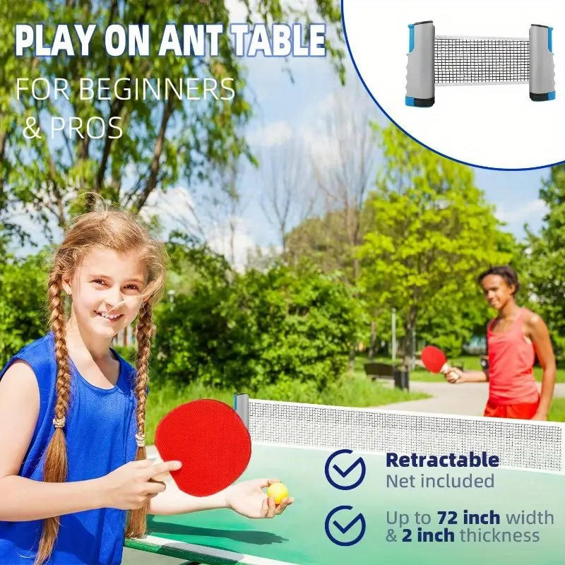 2026 ホット卓球ネットどこでも設置可能な格納式ラックスポ - Table Tennis Venue のレビューと価格