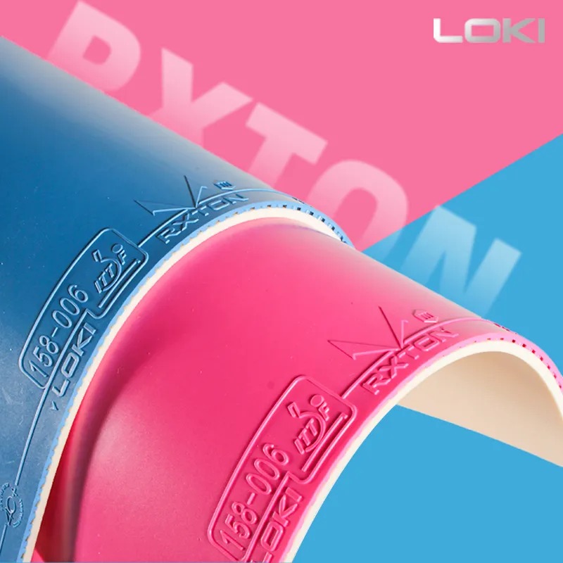 新しい LOKI RXTON 3 カラフルな卓球ラバー粘着性 - Table Tennis Loki のレビューと価格