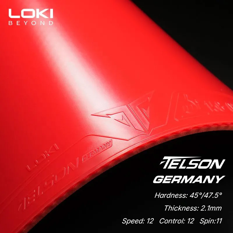 LOKI TELSON GERMANY 卓球ラバー ノンステ - Table Tennis Loki のレビューと価格