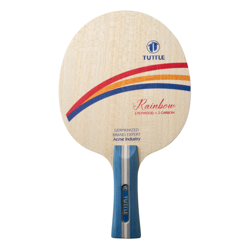 TUTTLE レインボーカーボン卓球ブレードラケット厳選素材 - Table Tennis Custom Bat のレビューと価格
