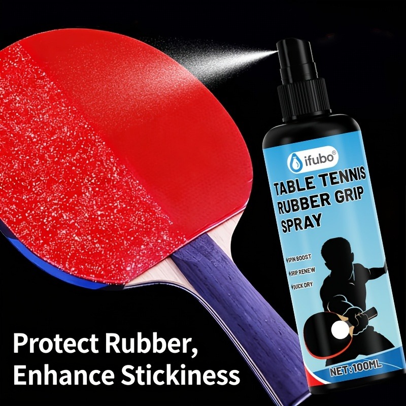 卓球ラケットラバーケアソリューション |   接着性を高める - Table Tennis Grip Tape のレビューと価格