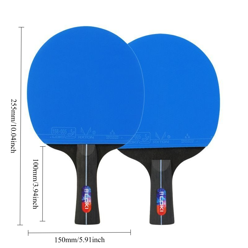 プロ仕様トレーニング卓球K5000接着ゴムラケット（青色ピン - Table Tennis Grip Tape のレビューと価格