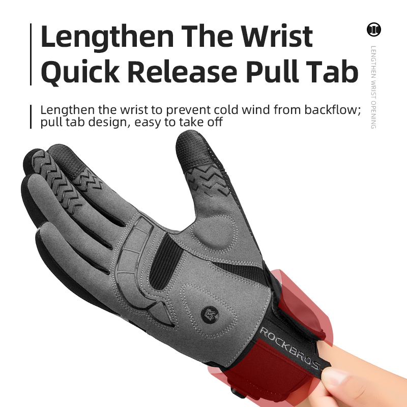 Rockbros-サイクリング用の電気加熱冬用グローブ、タッ - Table Tennis News のレビューと価格