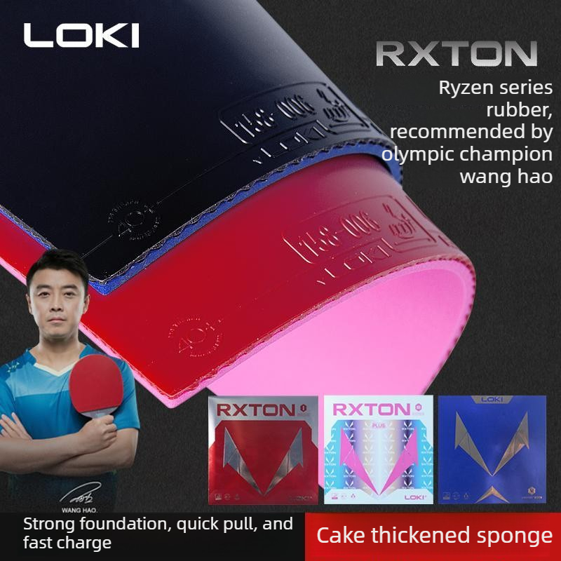 オリジナル LOKI RXTON 1 卓球ラバー粘着ラバーオ - Table Tennis Loki のレビューと価格