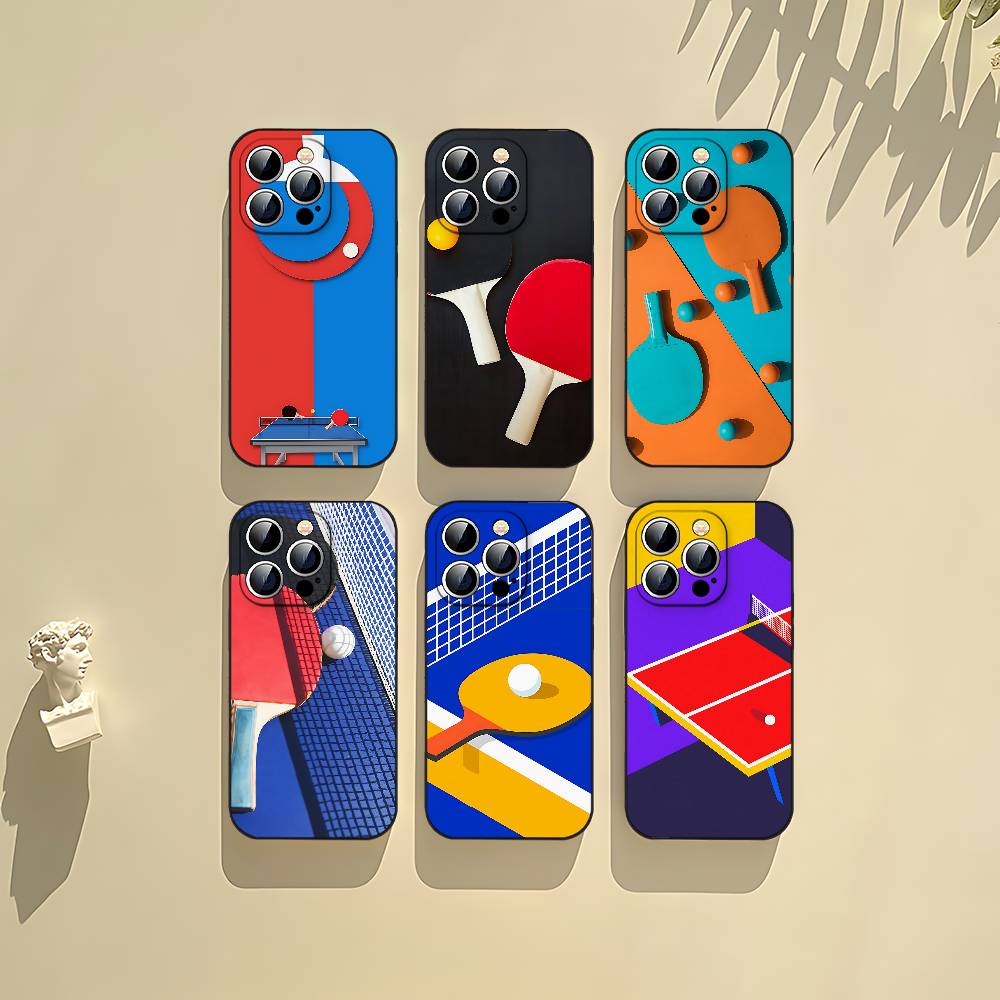 卓球ラケット型のiPhoneケース（ブラック）iPhone  - Table Tennis Pro Pc のレビューと価格