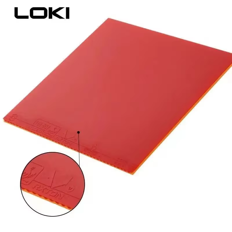 LOKI RXTON 5 高弾性卓球ラバー粘着性レッドピンポ - Table Tennis Loki のレビューと価格